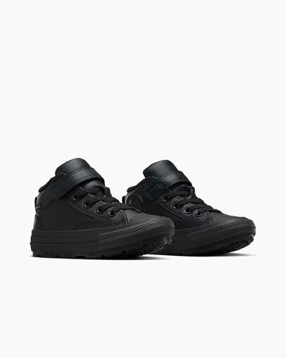 Black Converse Chuck Taylor All Star Malden Street Kids' Boots Singapore | C-71485329