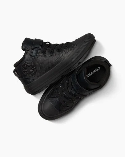 Black Converse Chuck Taylor All Star Malden Street Kids' Boots Singapore | C-71485329
