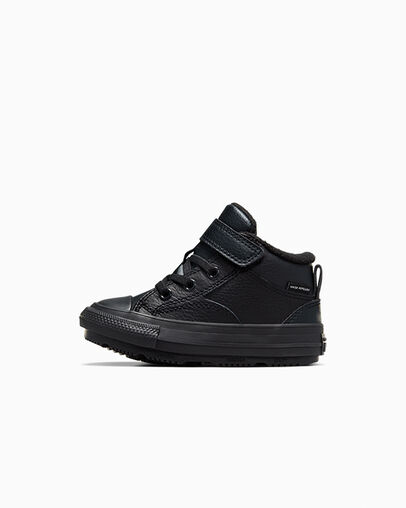 Black Converse Chuck Taylor All Star Malden Street Kids' Boots Singapore | C-86397159
