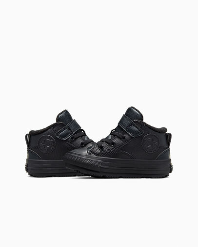 Black Converse Chuck Taylor All Star Malden Street Kids' Boots Singapore | C-86397159
