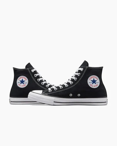 Black Converse Chuck Taylor All Star Men Canvas Shoes Singapore | C-43872699