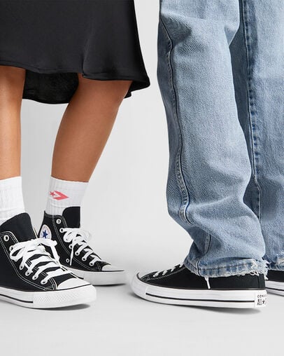 Black Converse Chuck Taylor All Star Men Canvas Shoes Singapore | C-43872699