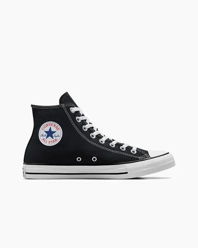 Black Converse Chuck Taylor All Star Men Canvas Shoes Singapore | C-43872699