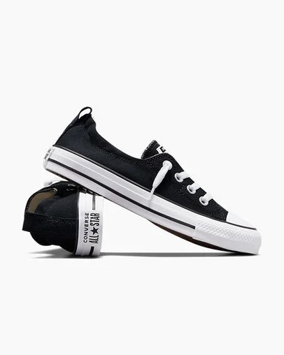 Black Converse Chuck Taylor All Star Shoreline Women Slip On Shoes Singapore | C-69184509