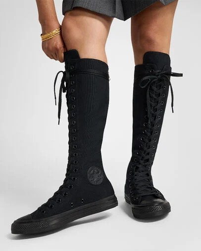 Black Converse Chuck Taylor All Star XXHi Women Sneakers Singapore | C-18062799
