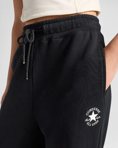 Black Converse Converse x A Ma Manière Women Fleece Pants Singapore | C-54786019