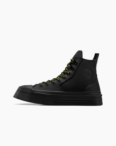 Black Converse Converse x Daily Paper Chuck 70 De Luxe Squared Women Sneakers Singapore | C-36918579