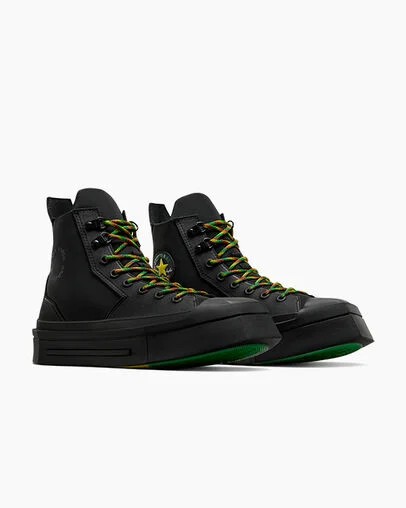 Black Converse Converse x Daily Paper Chuck 70 De Luxe Squared Women Sneakers Singapore | C-32951769