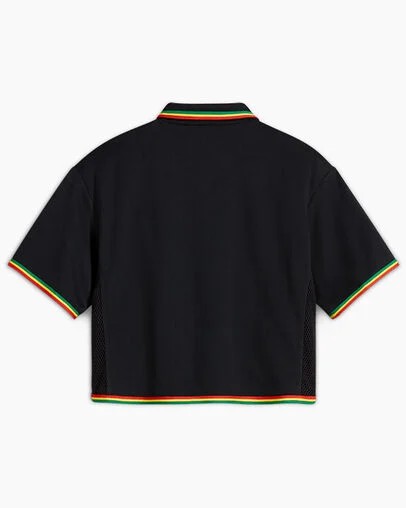Black Converse Converse x Daily Paper Cropped Women Shirts Singapore | C-31064729