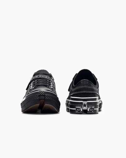Black Converse Converse x Feng Chen Wang 2-in-1 Chuck 70 Men Sneakers Singapore | C-24690579