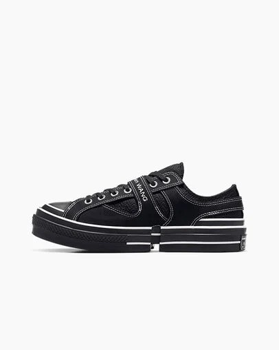 Black Converse Converse x Feng Chen Wang 2-in-1 Chuck 70 Women Sneakers Singapore | C-52807139