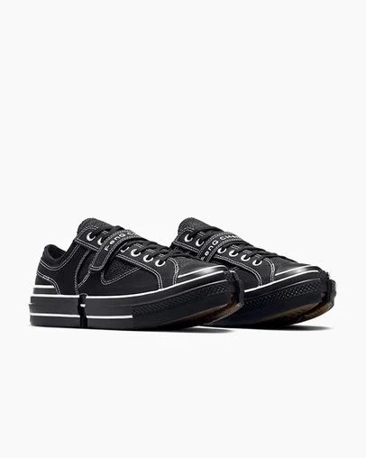 Black Converse Converse x Feng Chen Wang 2-in-1 Chuck 70 Women Sneakers Singapore | C-52807139