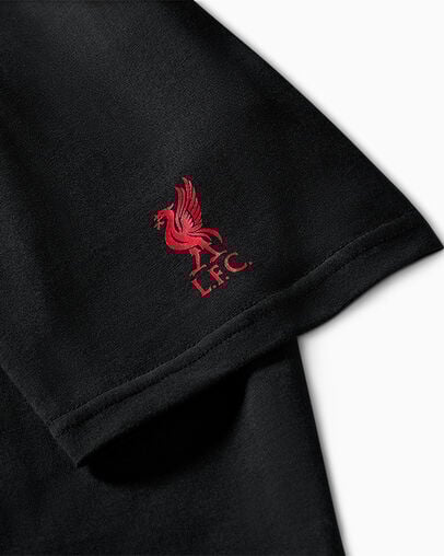 Black Converse Converse x Liverpool FC Liver Bird Men T Shirts Singapore | C-98127069