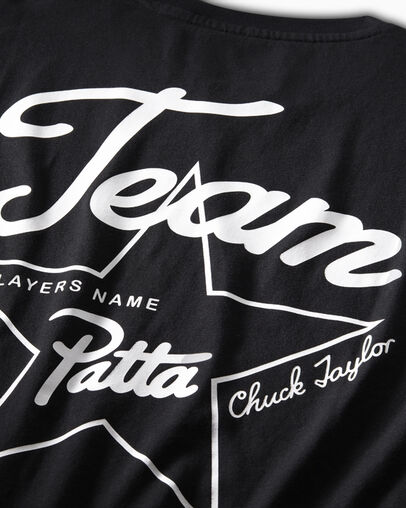 Black Converse Converse x Patta Gold Standard Women T Shirts Singapore | C-81579209