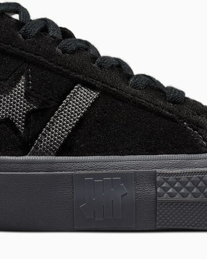 Black Converse Converse x UNDEFEATED One Star Academy Pro Women Skate Shoes Singapore | C-80497539