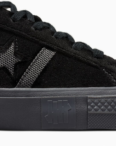 Black Converse Converse x UNDEFEATED One Star Academy Pro Men Skate Shoes Singapore | C-54769209