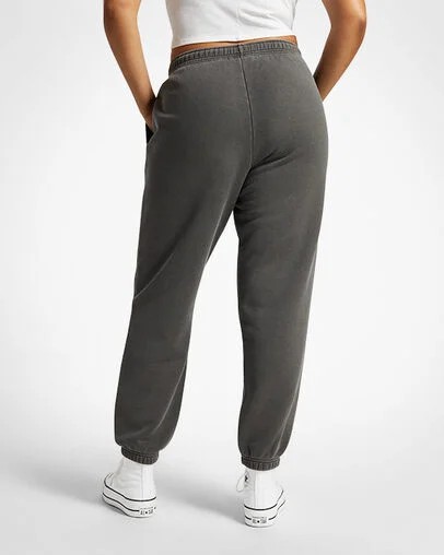 Black Converse Go-To Sneaker Patch Loose-Fit Men Sweatpants Singapore | C-80152379