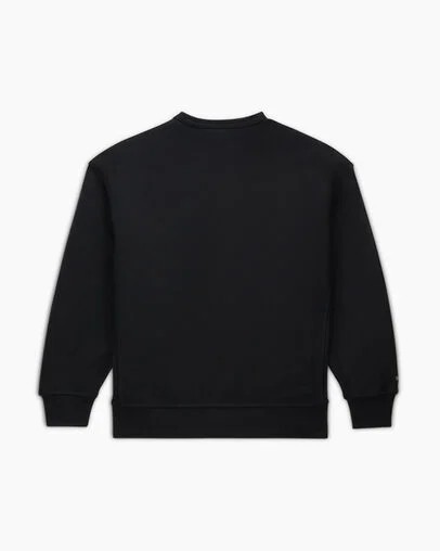 Black Converse Gold Standard Crew Neck Men Sweatshirt Singapore | C-62105349
