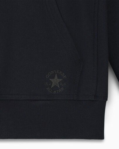 Black Converse Gold Standard Loose-Fit Men Hoodie Singapore | C-23165409