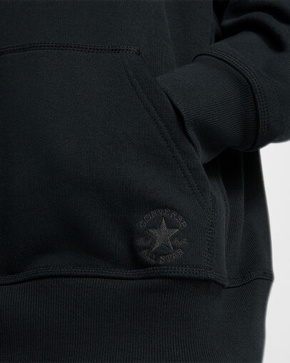 Black Converse Gold Standard Loose-Fit Men Hoodie Singapore | C-23165409