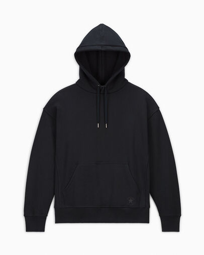 Black Converse Gold Standard Loose-Fit Men Hoodie Singapore | C-23165409