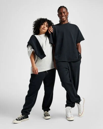Black Converse ​Gold Standard Women Sweatpants Singapore | C-23957869