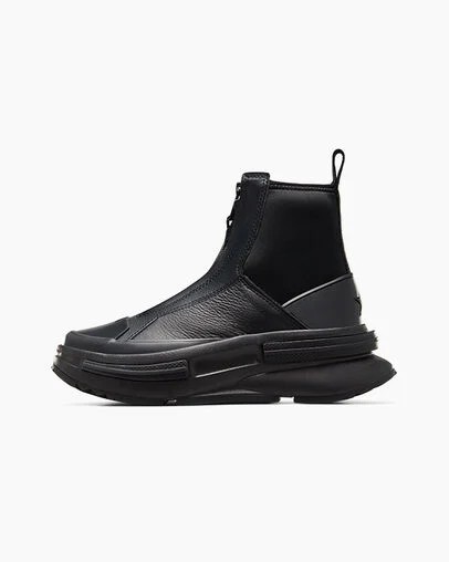 Black Converse Run Star Legacy Chelsea CX Luxe Workwear Men Platform Shoes Singapore | C-91530829