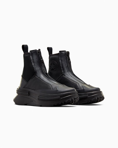 Black Converse Run Star Legacy Chelsea CX Luxe Workwear Men Platform Shoes Singapore | C-91530829