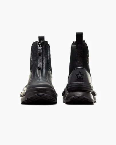 Black Converse Run Star Legacy Chelsea CX Luxe Workwear Men Platform Shoes Singapore | C-91530829