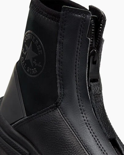 Black Converse Run Star Legacy Chelsea CX Luxe Workwear Men Platform Shoes Singapore | C-91530829