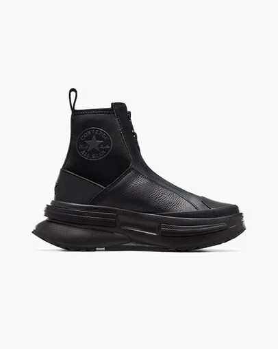 Black Converse Run Star Legacy Chelsea CX Luxe Workwear Men Platform Shoes Singapore | C-91530829