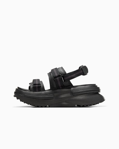 Black Converse Run Star Utility CX Women Sandals Singapore | C-42538099