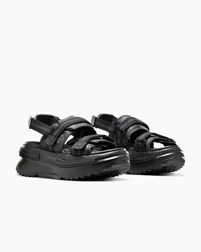 Black Converse Run Star Utility CX Women Sandals Singapore | C-42538099