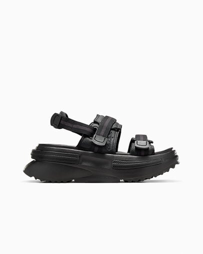 Black Converse Run Star Utility CX Women Sandals Singapore | C-42538099