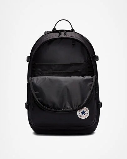 Black Converse Straight Edge Men Backpacks Singapore | C-51963729