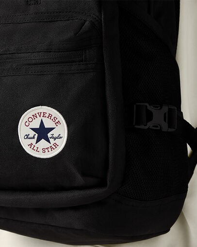 Black Converse Straight Edge Men Backpacks Singapore | C-51963729