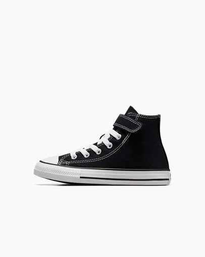 Black / Beige / White Converse Chuck Taylor All Star 1V Easy-On Kids' Sneakers Singapore | C-79650819