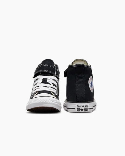 Black / Beige / White Converse Chuck Taylor All Star 1V Easy-On Kids' Sneakers Singapore | C-79650819