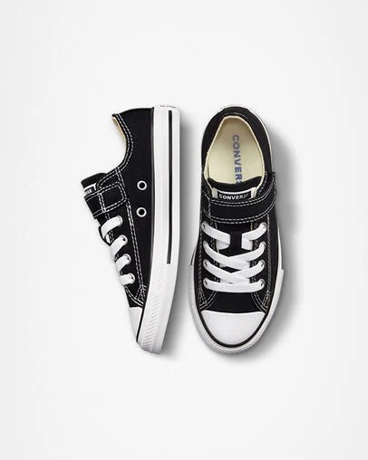 Black / Beige / White Converse Chuck Taylor All Star 1V Kids' Sneakers Singapore | C-13578969