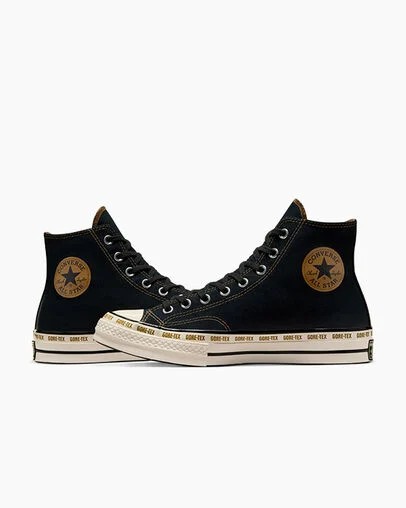 Black / Brown Converse Chuck 70 GORE-TEX Men Boots Singapore | C-53890429
