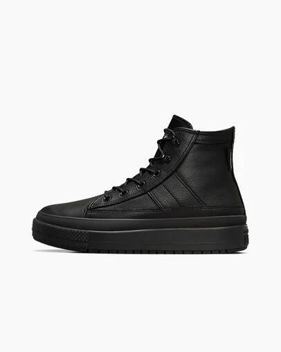 Black / Dark Grey Converse Chuck Taylor All Star Equip Waterproof Men Boots Singapore | C-28317609