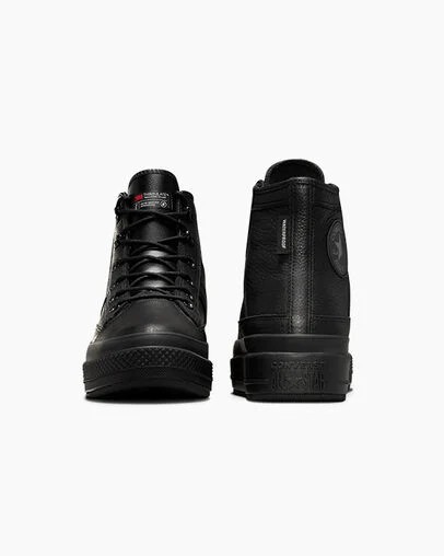 Black / Dark Grey Converse Chuck Taylor All Star Equip Waterproof Men Boots Singapore | C-28317609