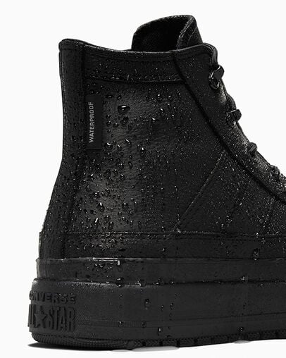 Black / Dark Grey Converse Chuck Taylor All Star Equip Waterproof Men Boots Singapore | C-28317609