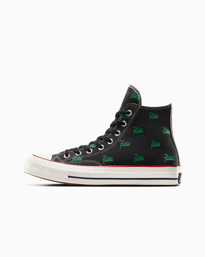Black / Green Converse Converse x Patta Chuck 70 Women Sneakers Singapore | C-56249879