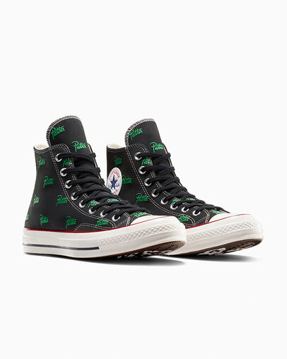 Black / Green Converse Converse x Patta Chuck 70 Women Sneakers Singapore | C-56249879