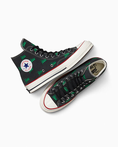 Black / Green Converse Converse x Patta Chuck 70 Women Sneakers Singapore | C-56249879