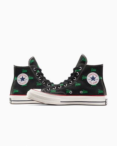 Black / Green Converse Converse x Patta Chuck 70 Women Sneakers Singapore | C-56249879