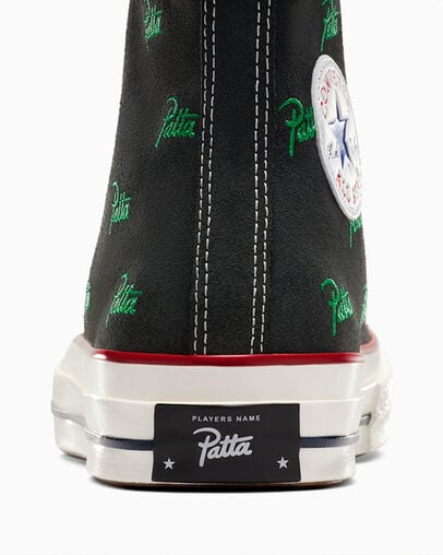 Black / Green Converse Converse x Patta Chuck 70 Women Sneakers Singapore | C-56249879