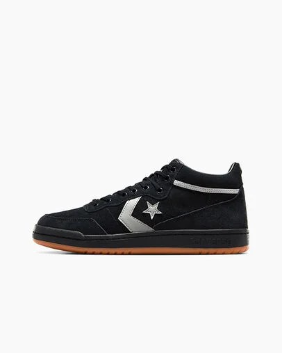 Black / Grey Converse CONS Fastbreak Pro Suede Men Boots Singapore | C-19032579