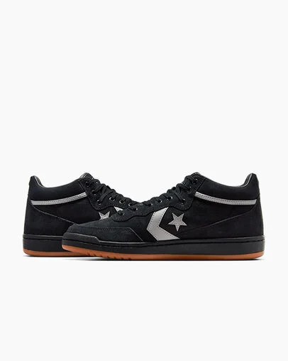Black / Grey Converse CONS Fastbreak Pro Suede Men Boots Singapore | C-19032579